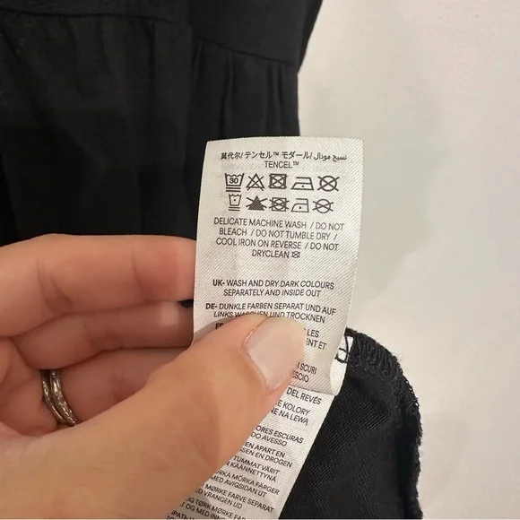 Boden Short Sleeve Tiered Mini Dress - Picture 7 of 7